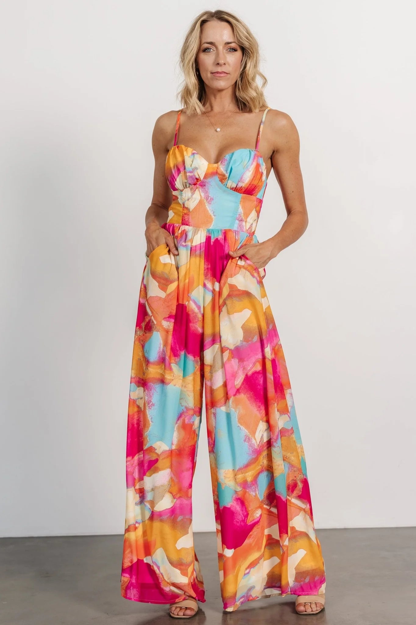 Shea Jumpsuit | Multi Print