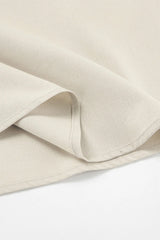 Spaghetti Straps A-line Cotton Linen Dress