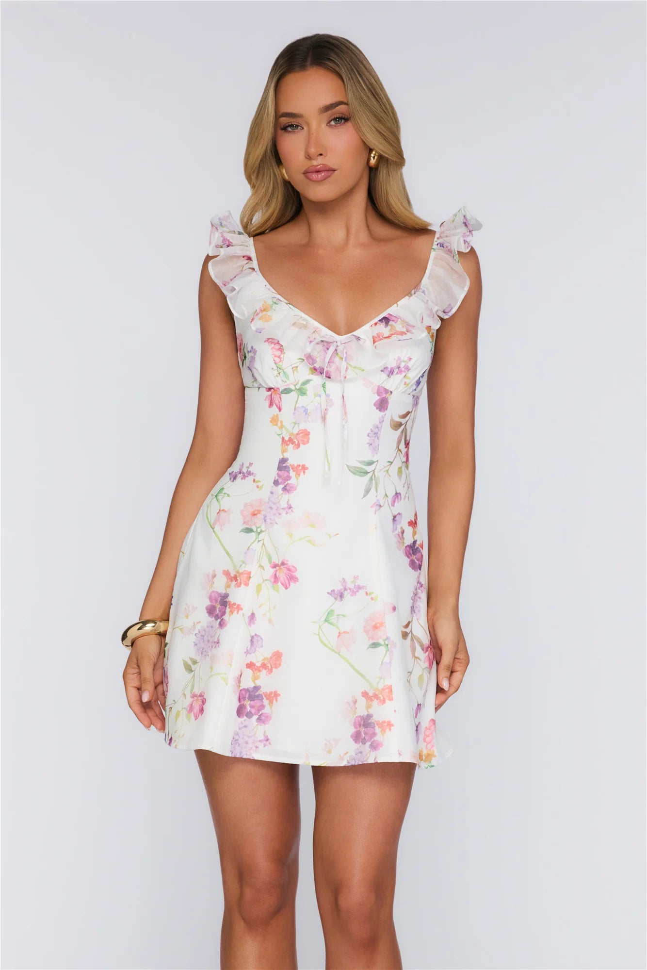 Splash Of Water Mini Dress Multi