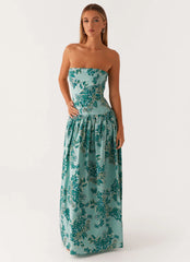 Andorra Maxi Dress - Cloud Nine Floral