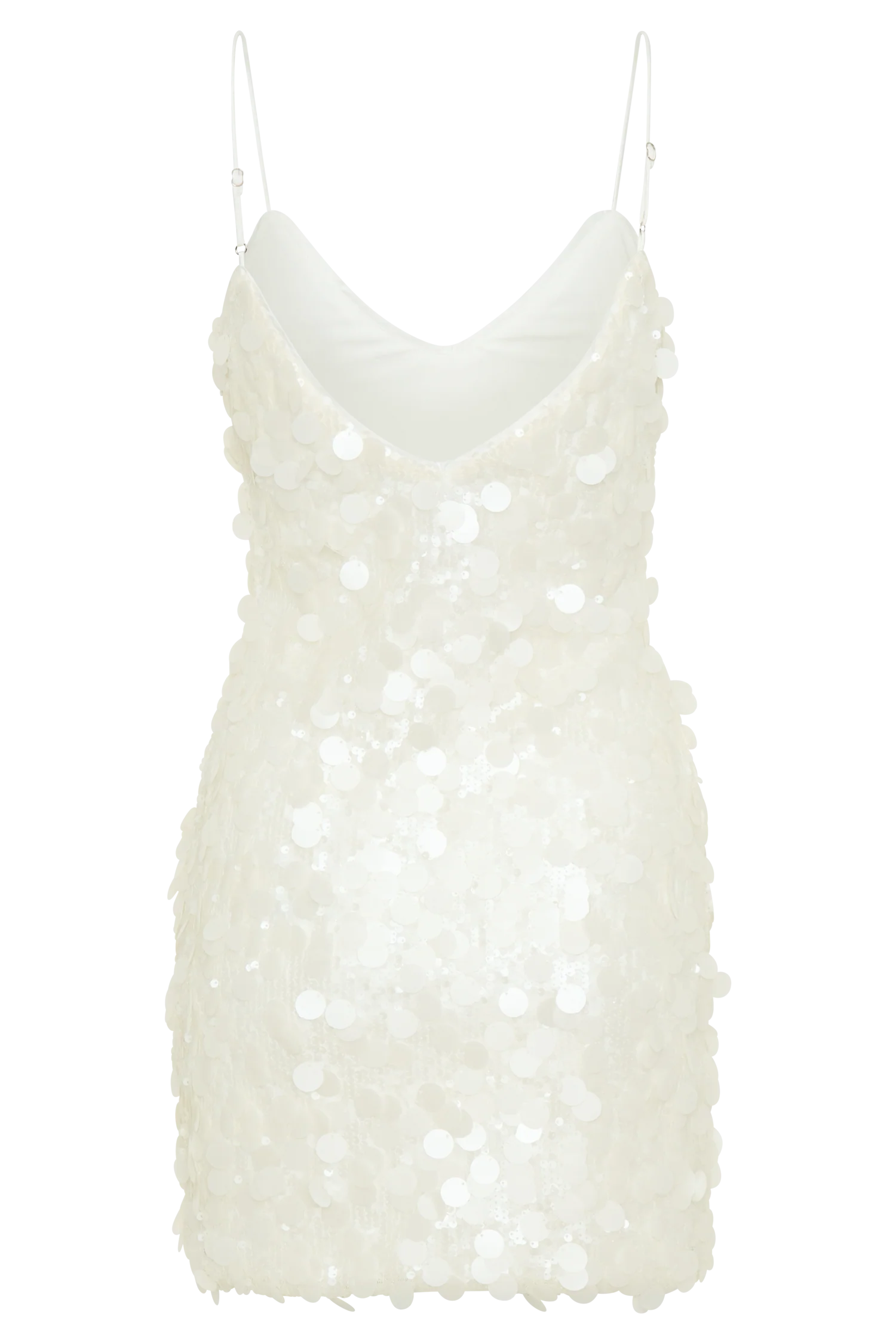 Romilly Sequin Mini Dress - Ivory