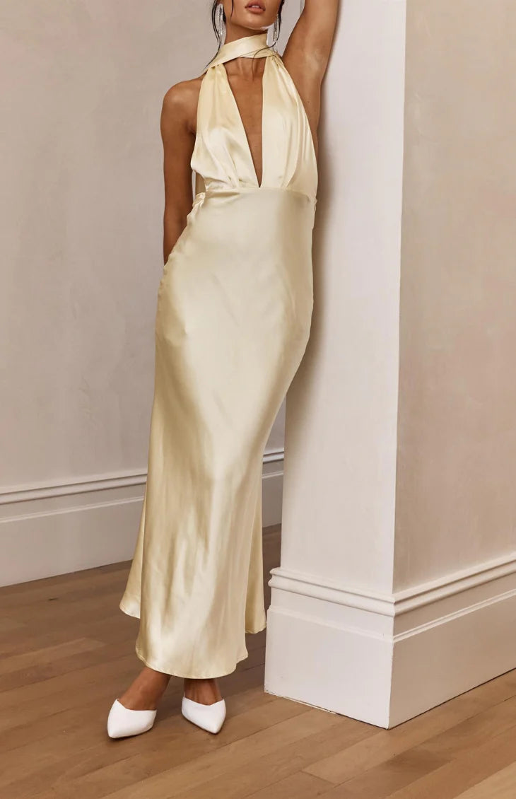 Matilda Halter Maxi Dress