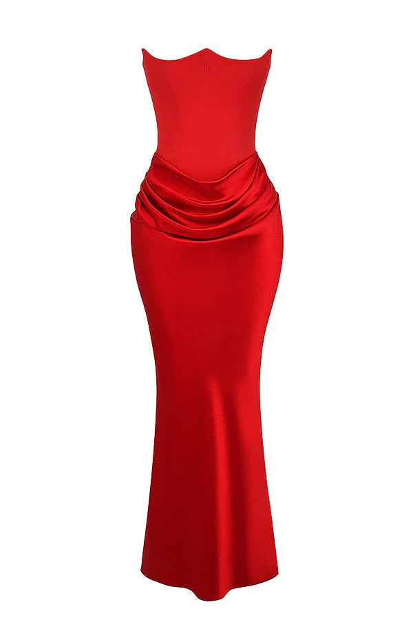 HAVEN MAXI DRESS - RUBY