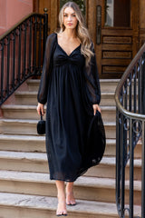 Dione Midi Dress | Black