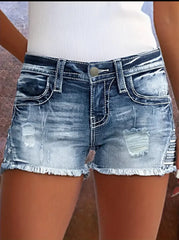 Stars & Stripes Denim Shorts