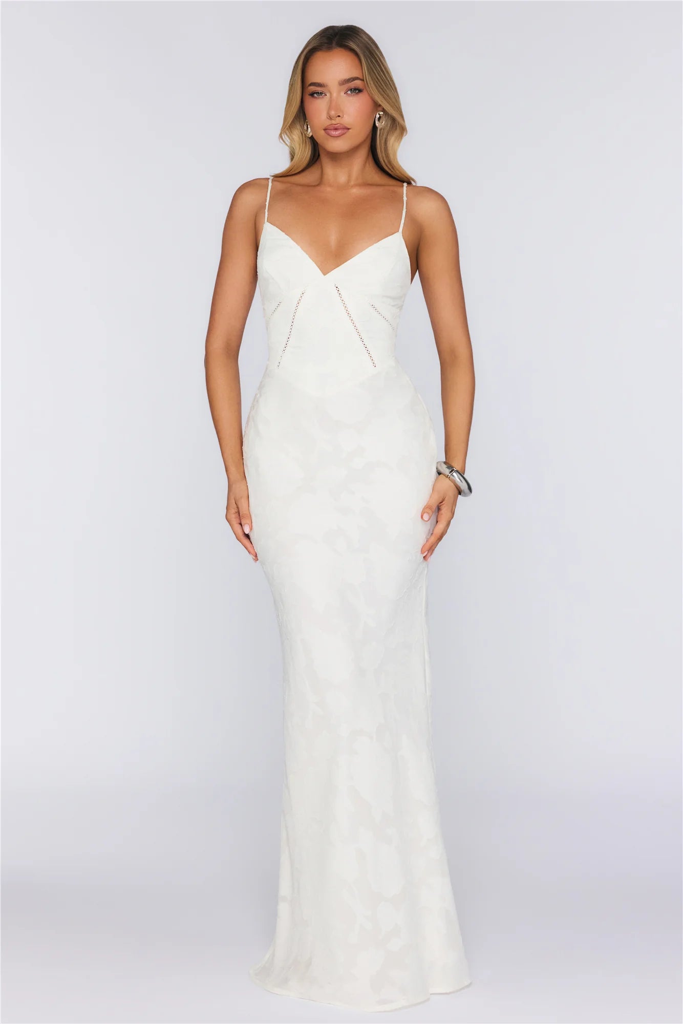 Sunset Current Maxi Dress Cream