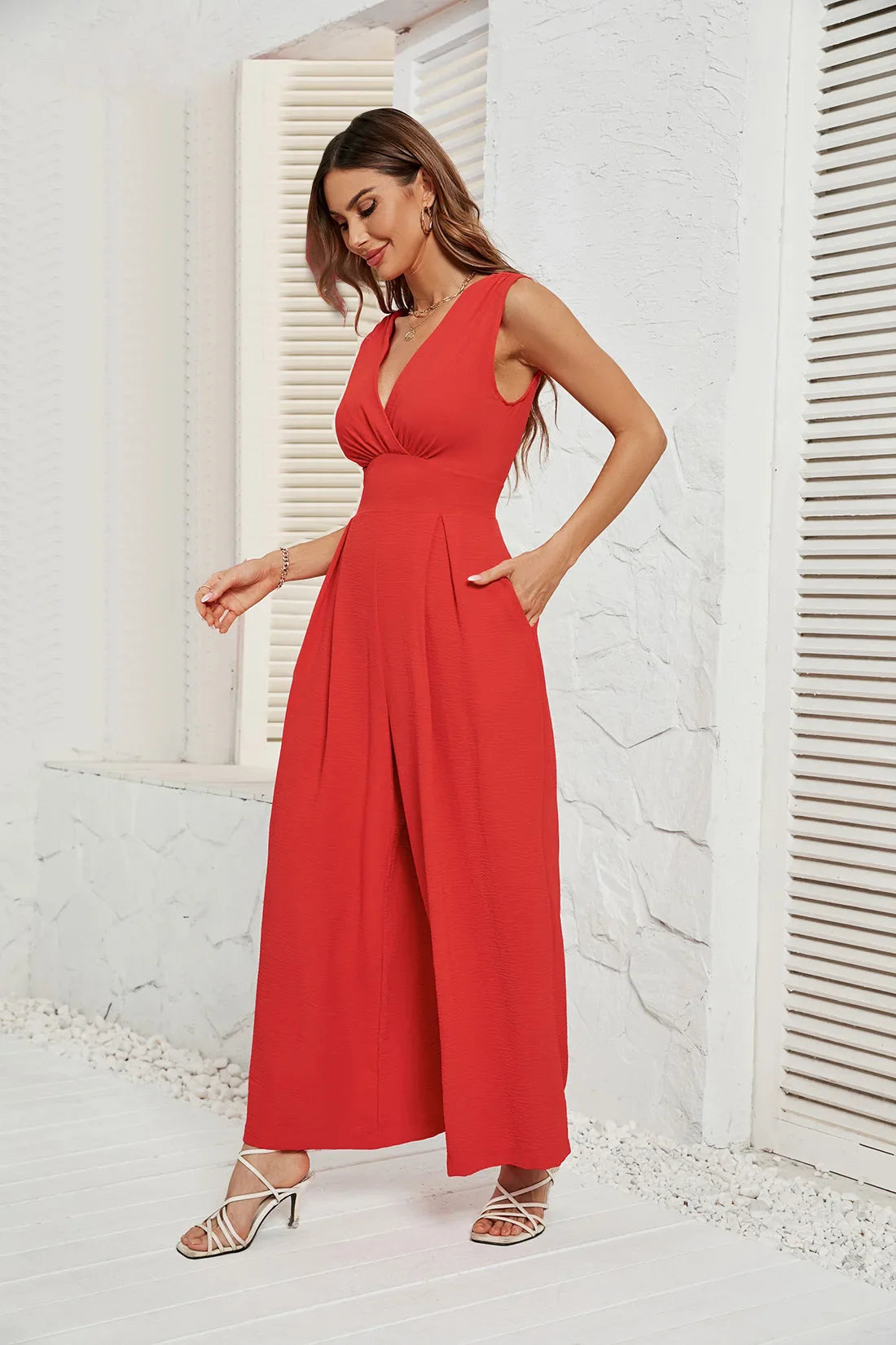 Fashion-Forward Waist-Defined Jumpsuits