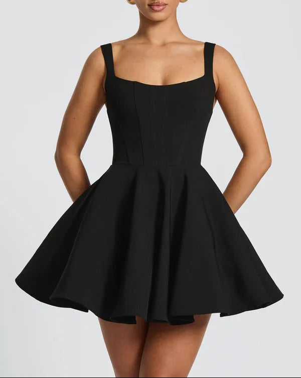 Party Dresses Cocktail Short/Mini Spaghetti Straps Sleeveless With Detachable Bow Homecoming