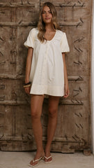Keeva Mini Dress - Butter