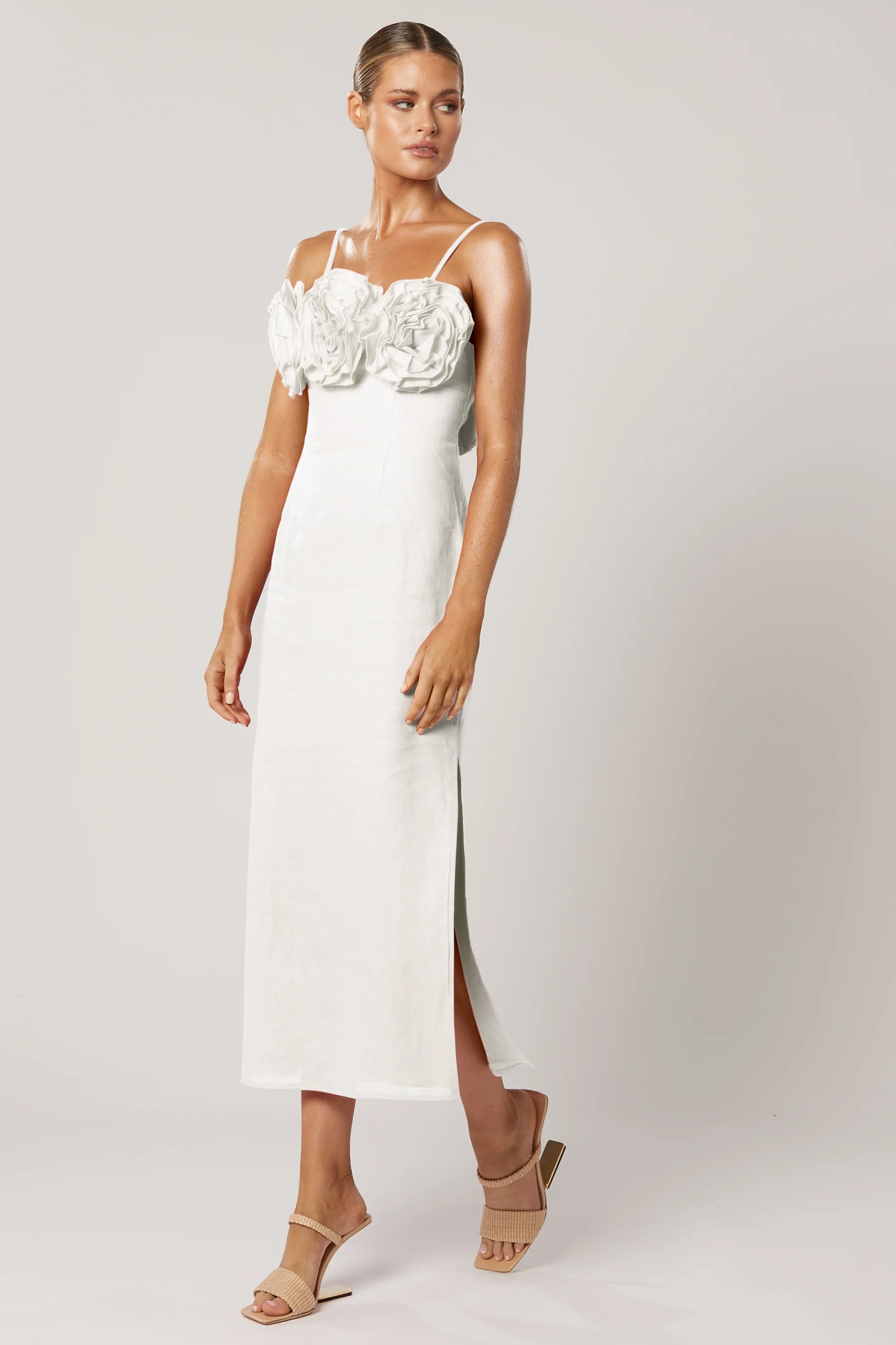 LULU RUFFLE DRESS
