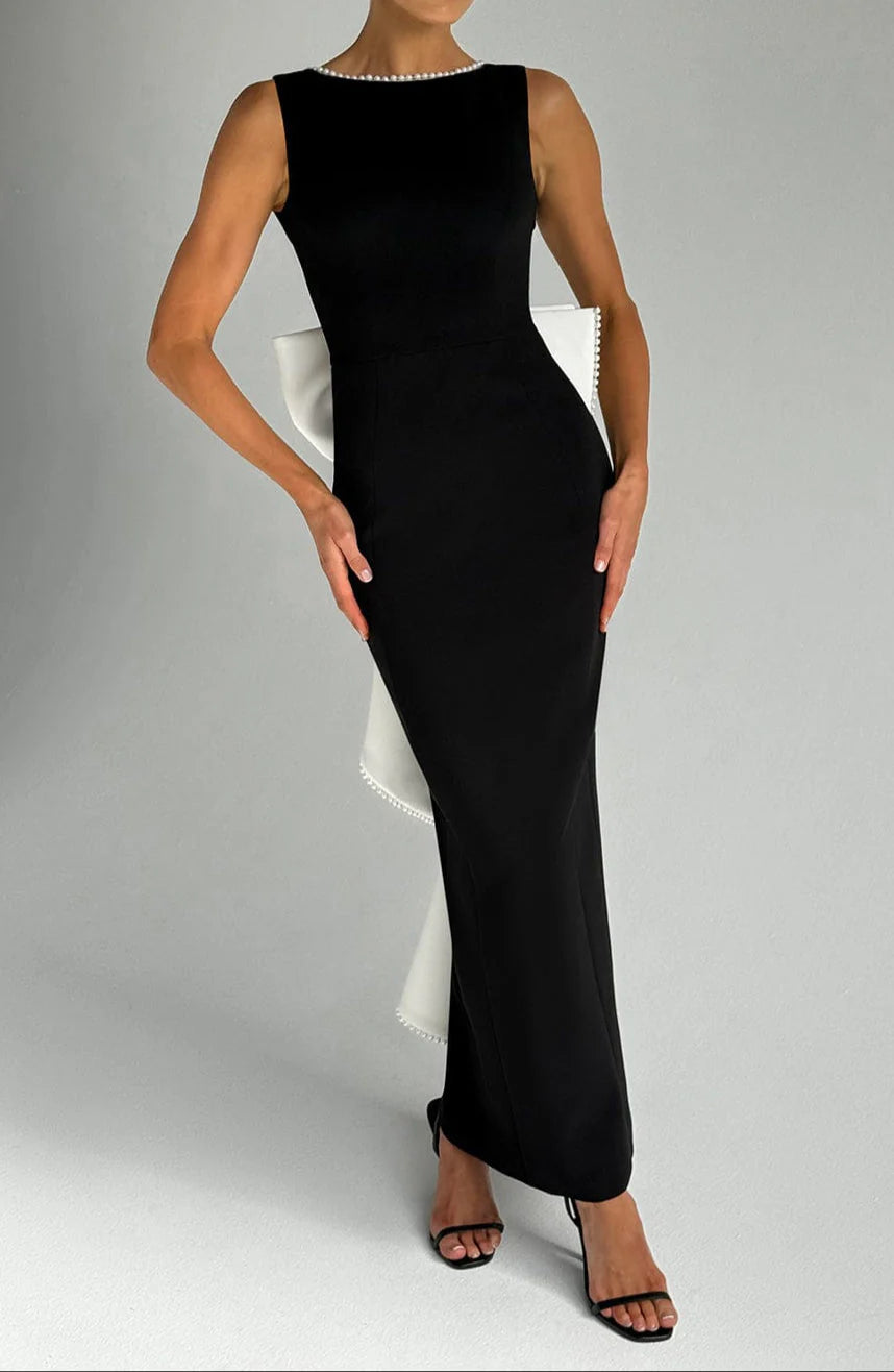 Elizabeth Midaxi Dress-Black