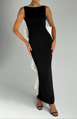 Elizabeth Midaxi Dress-Black