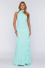 Prettiest Guest Wrap Neck Maxi Dress Sage