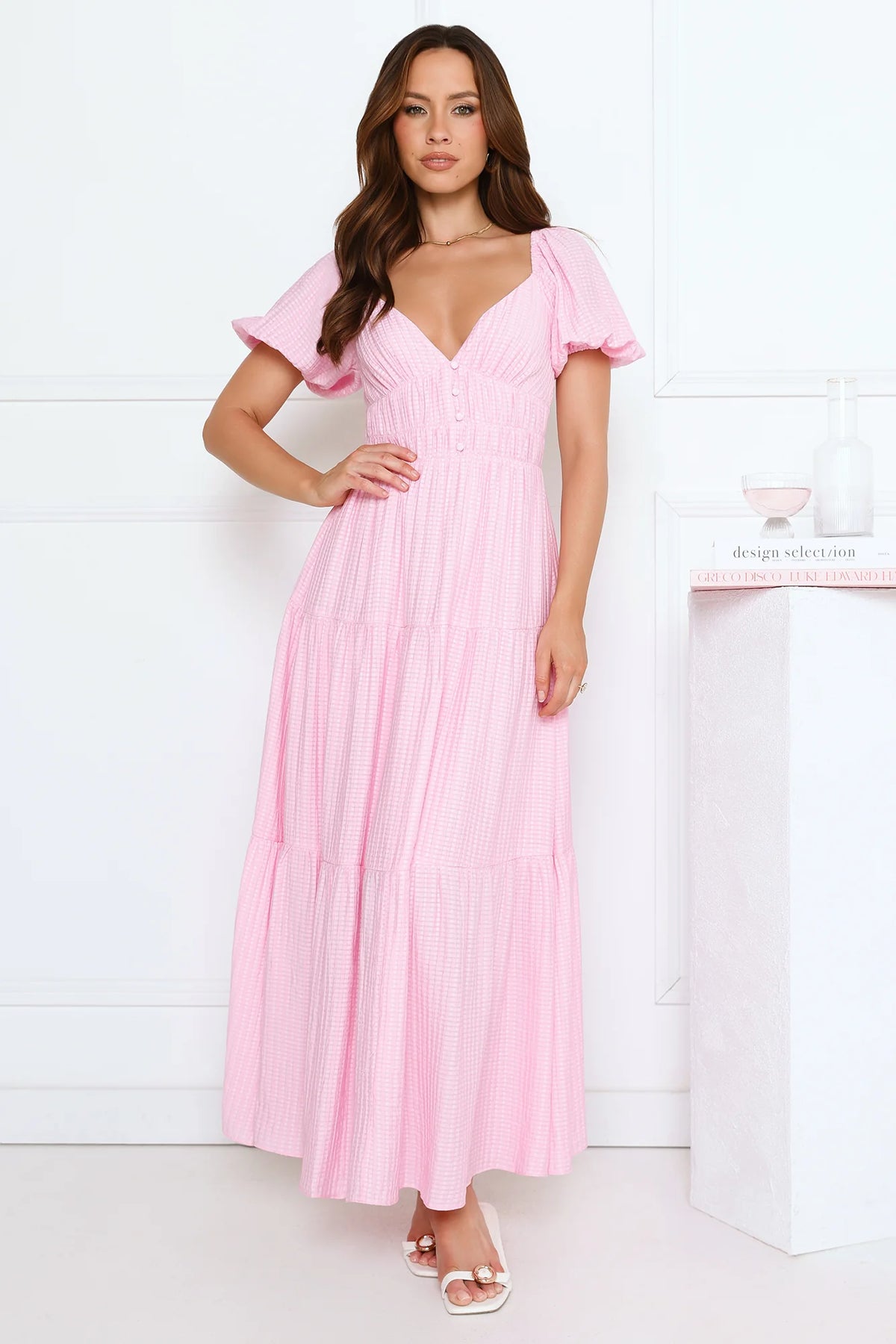 Main Stage Maxi Dress Pink