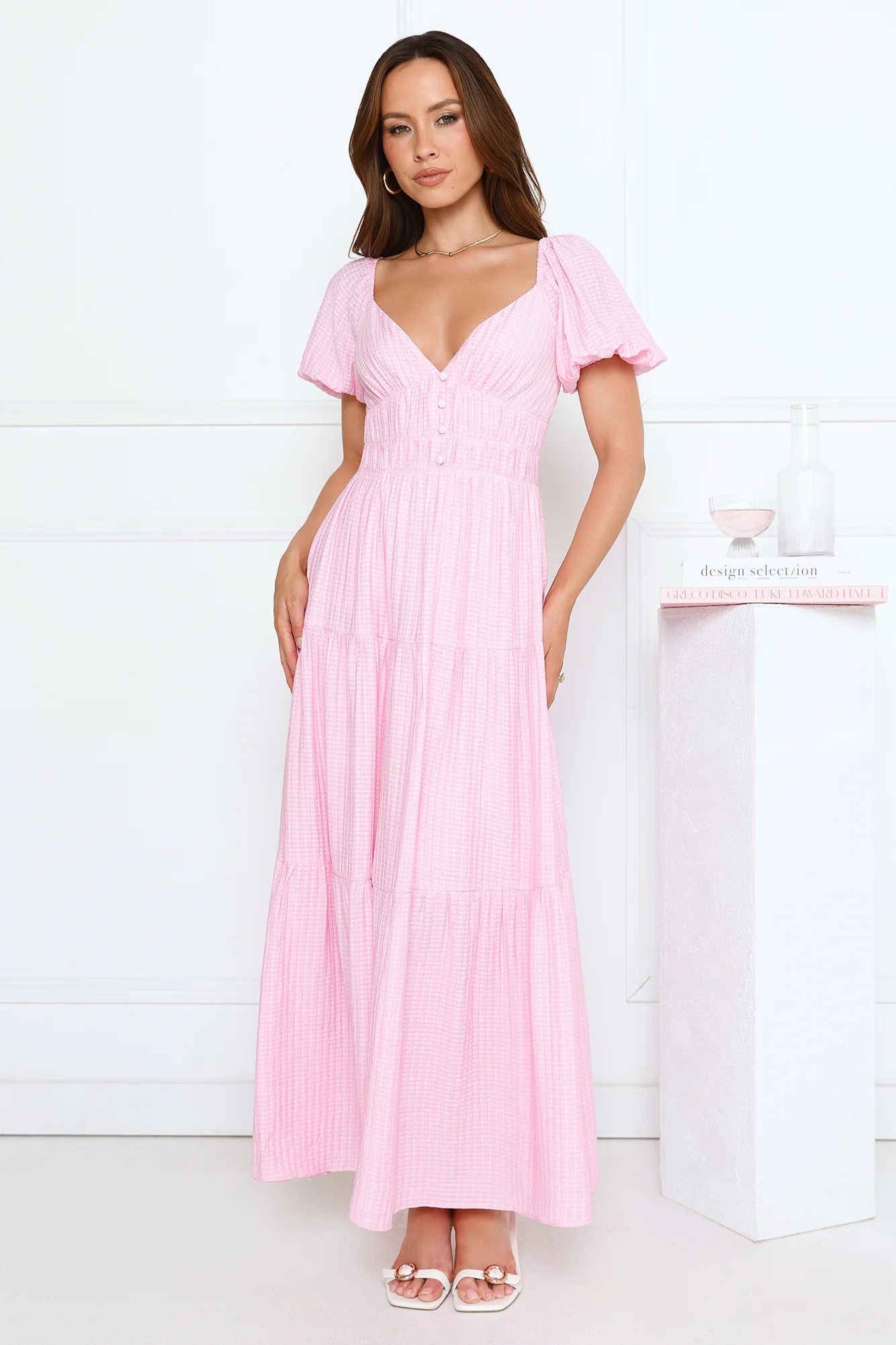 Main Stage Maxi Dress Pink