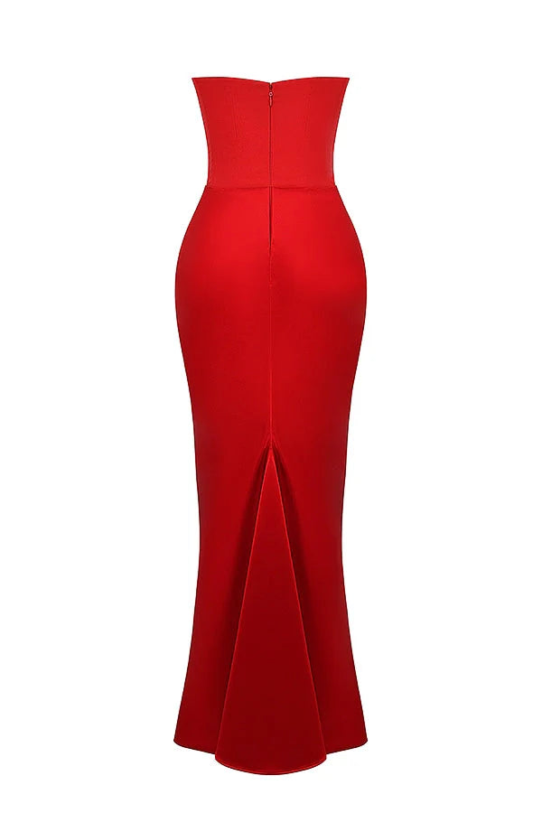 HAVEN MAXI DRESS - RUBY