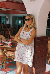 Juillet x Lilly Sisto': The Sunday Babydoll Mini Dress Fruit (Fruit- Small)