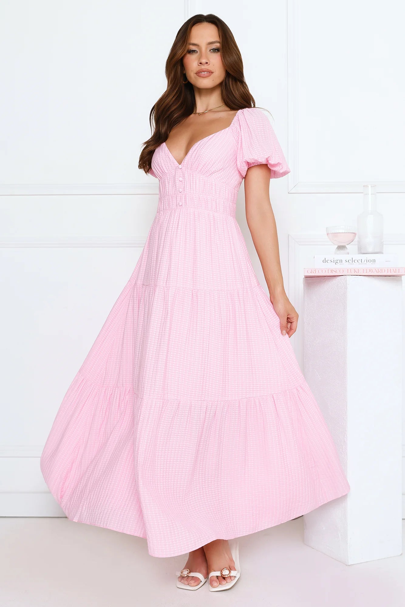 Main Stage Maxi Dress Pink