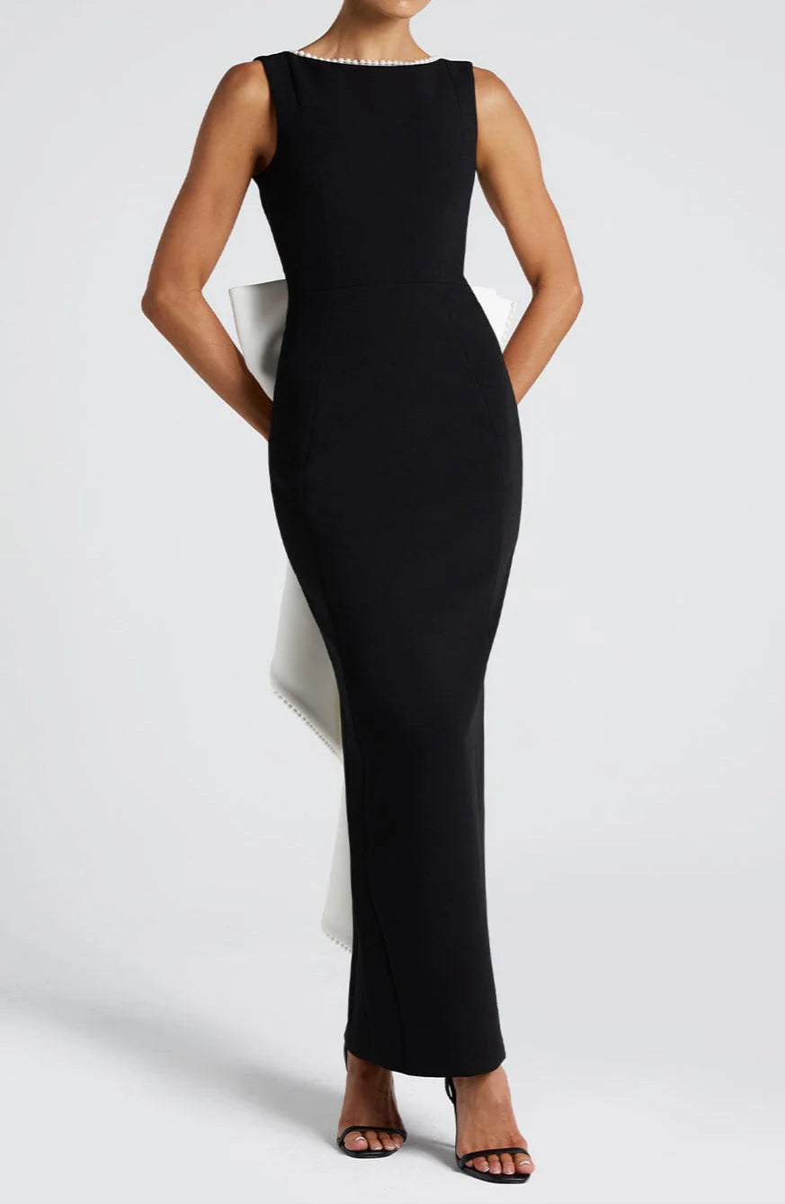Elizabeth Midaxi Dress-Black