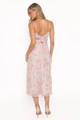 Lizbeth Maxi Dress - Pink Mauve Floral