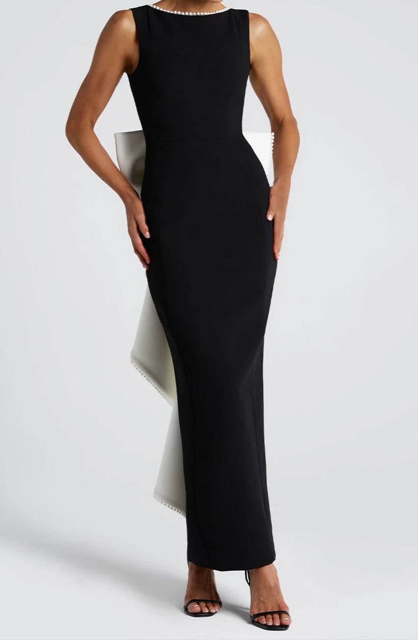 Elizabeth Midaxi Dress-Black